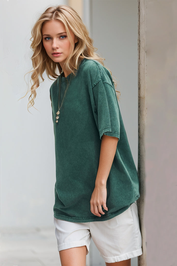 Round Neck Half Sleeve T-Shirt