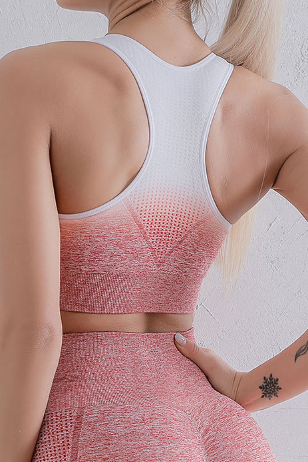 Gradient Sports Bra and Leggings Set