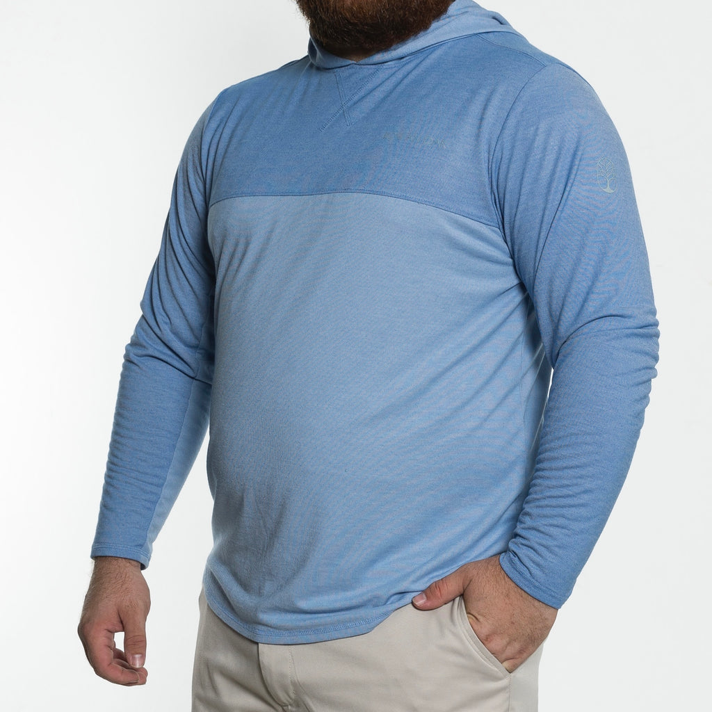 Oxford Blue Reserve Block Hoodie