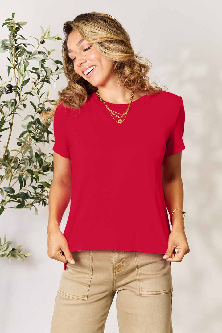 Round Neck Short Sleeve T-Shirt