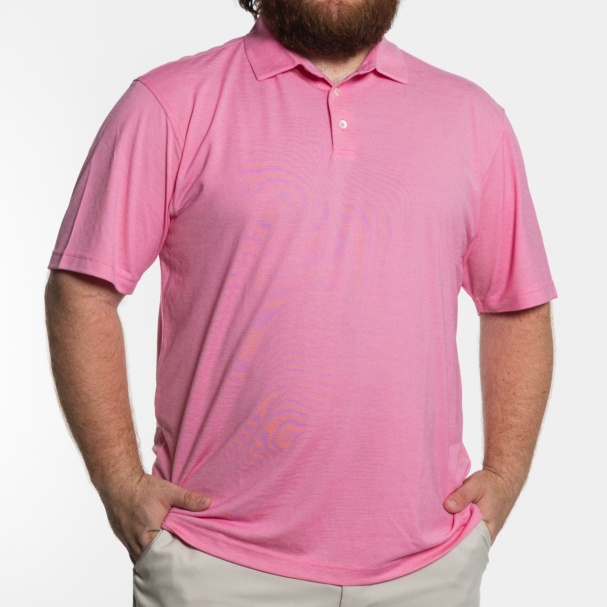 Flamingo Reserve Stripe Polo