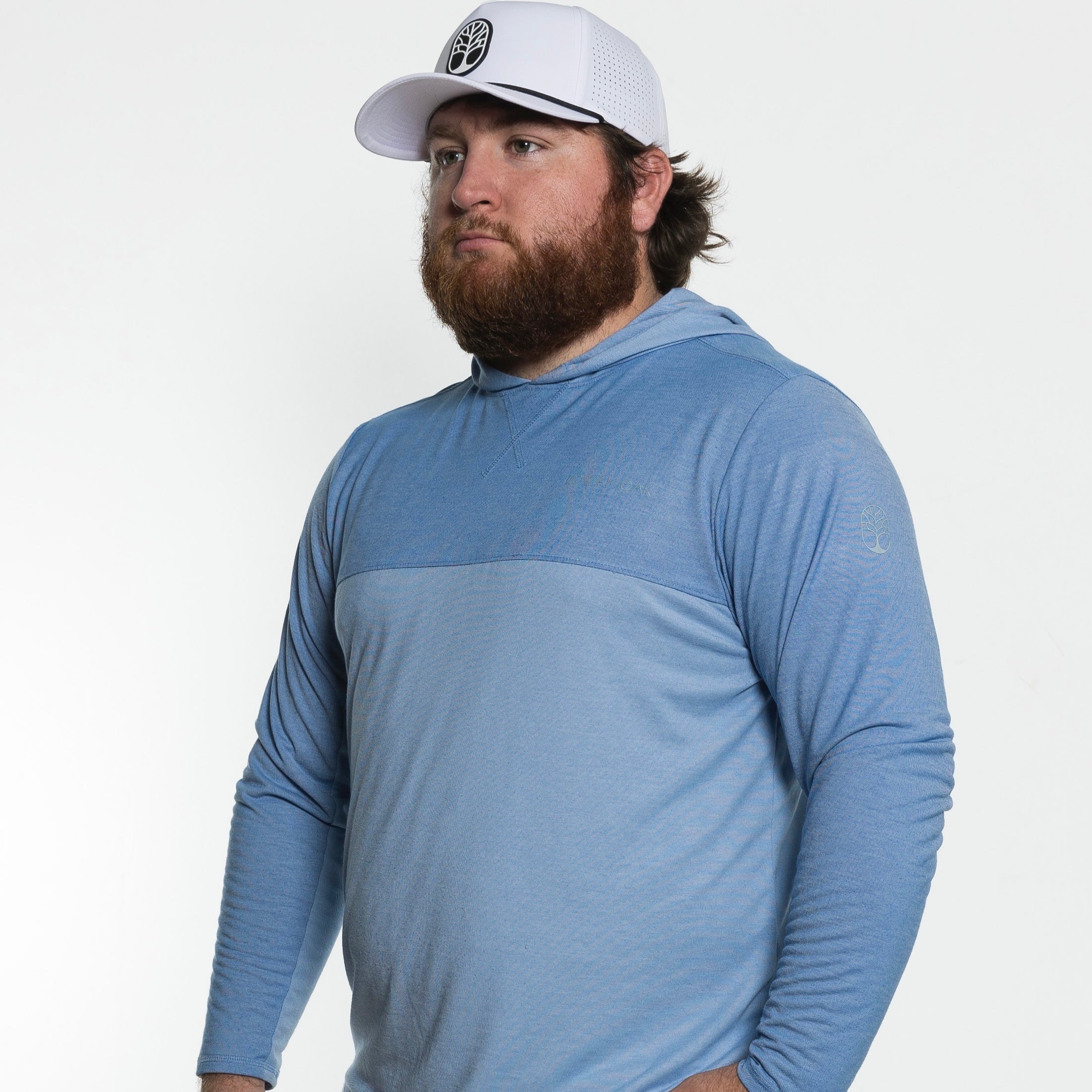 Oxford Blue Reserve Block Hoodie