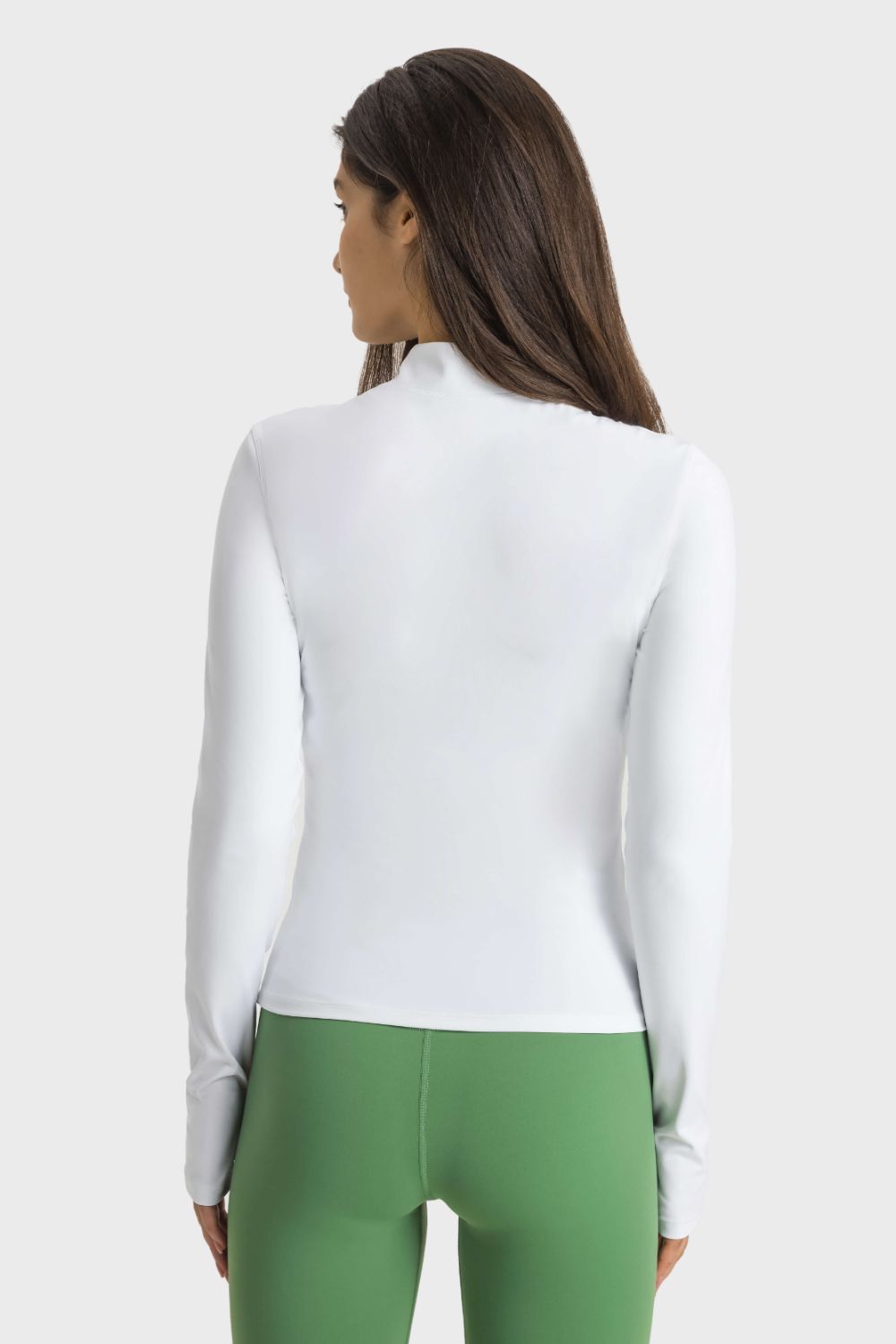 Half Zip Sleeve Sports Top