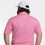 Flamingo Reserve Stripe Polo
