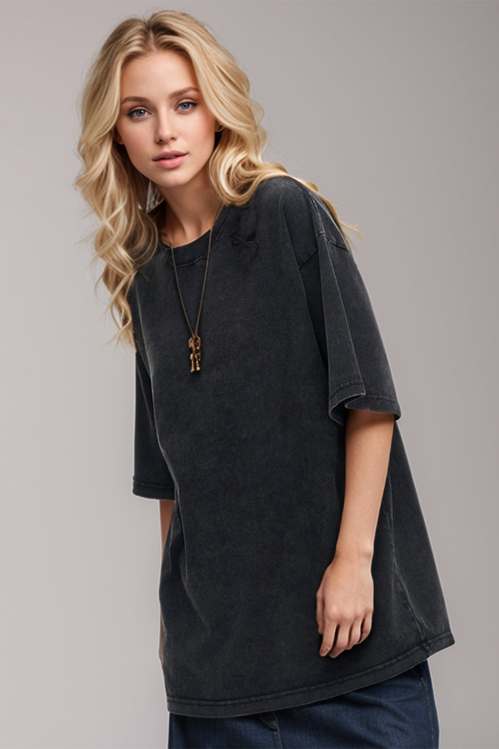 Round Neck Half Sleeve T-Shirt