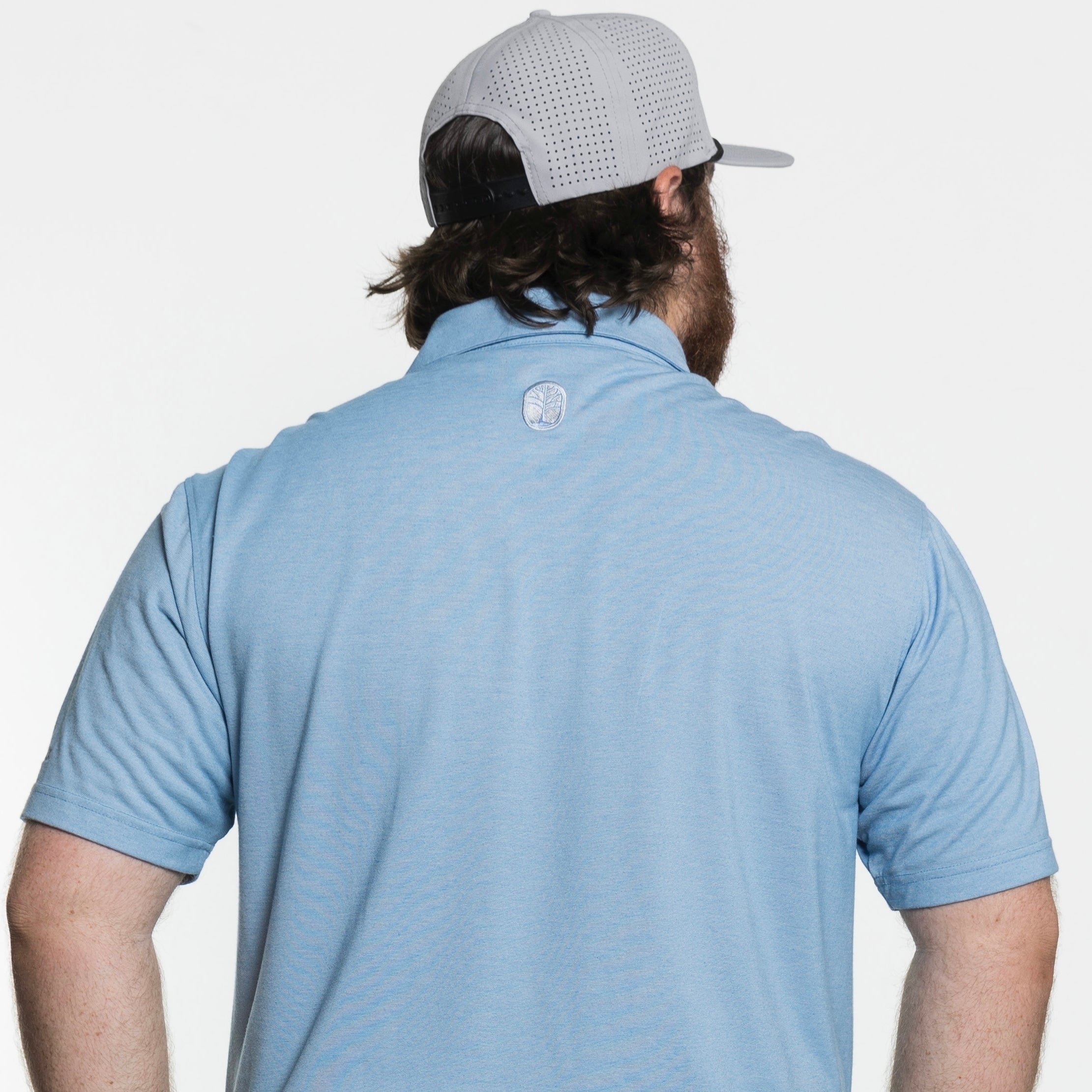 Oxford Blue Reserve Stripe Polo