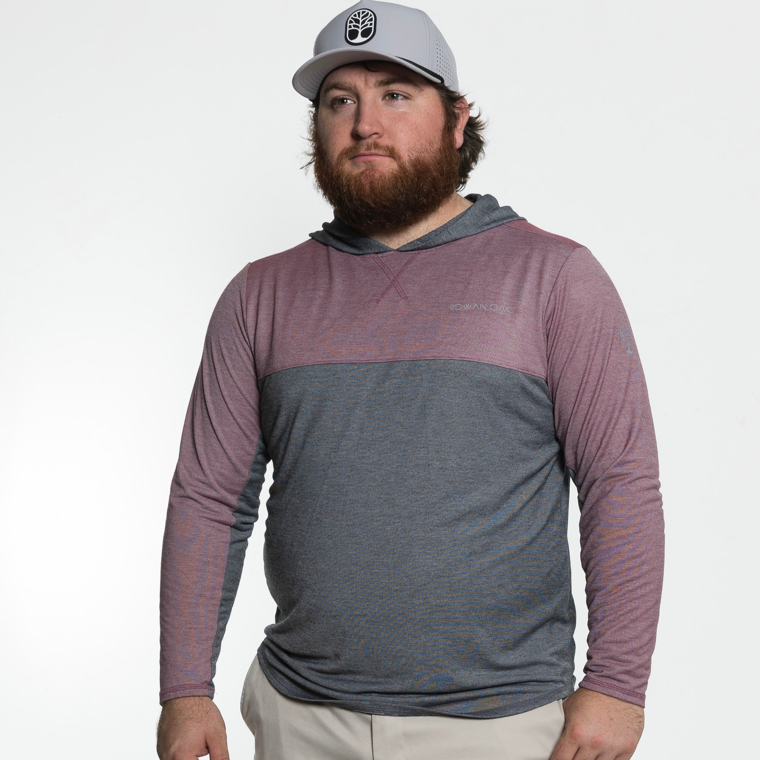 Maroon Reserve Block Hoodie