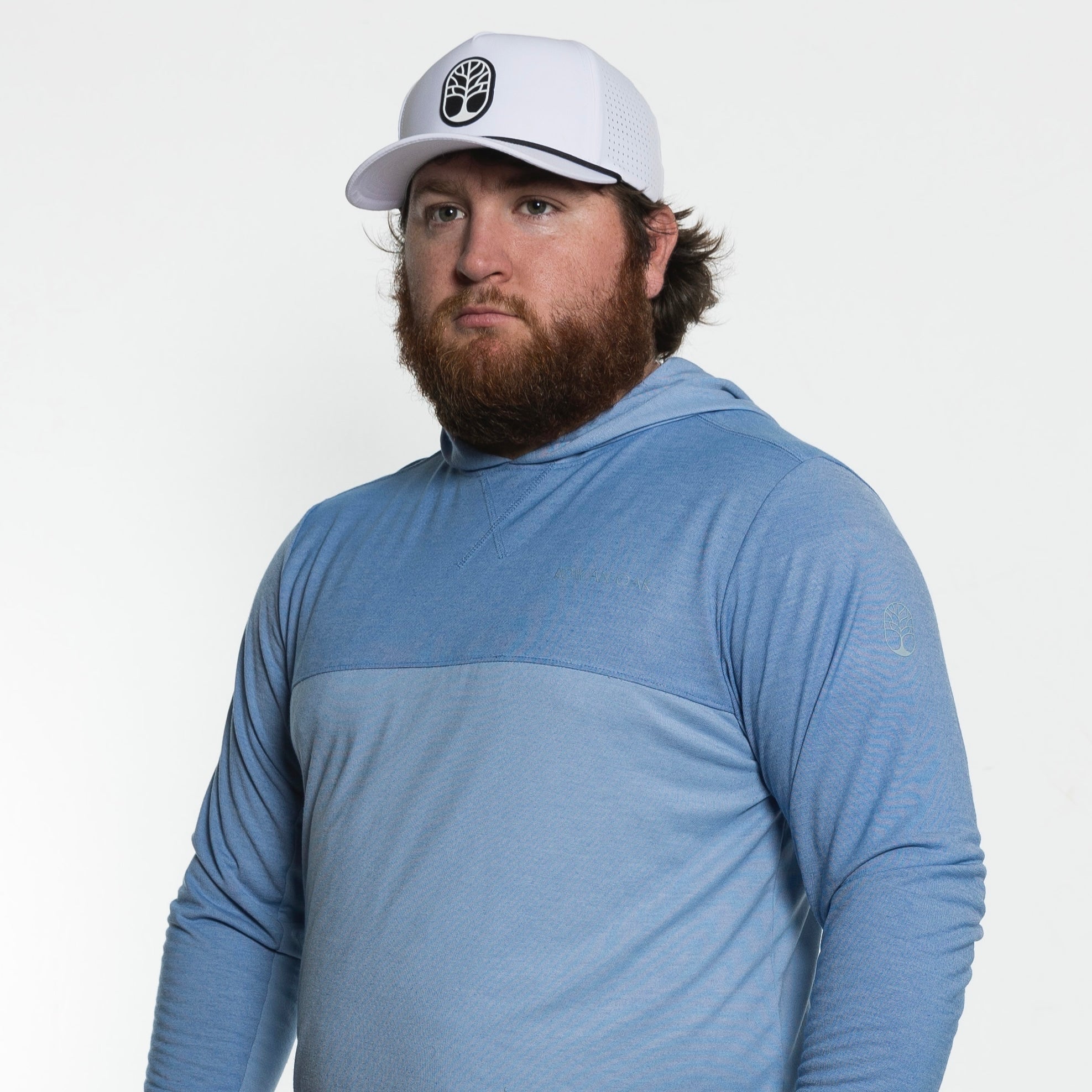 Oxford Blue Reserve Block Hoodie