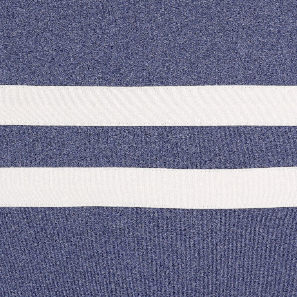 Striped 1/2 Zip Hood