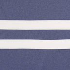 Striped 1/2 Zip Hood