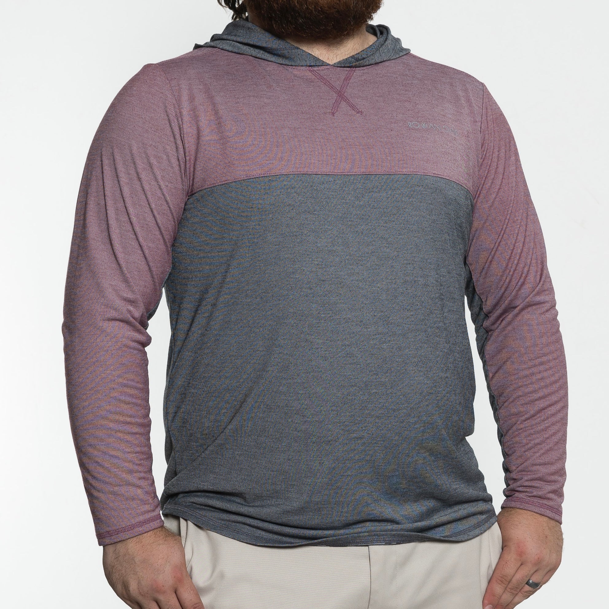 Maroon Reserve Block Hoodie