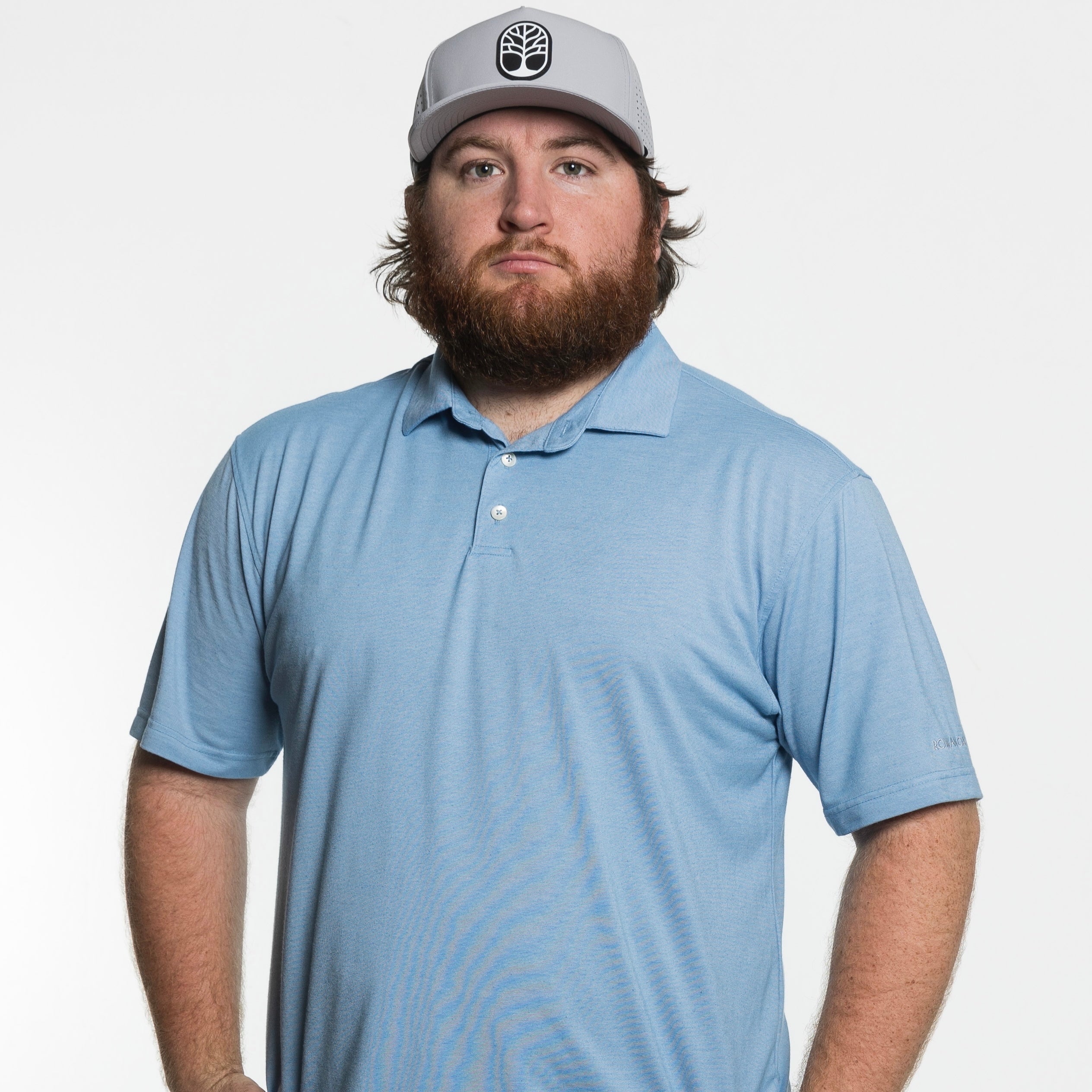 Oxford Blue Reserve Stripe Polo