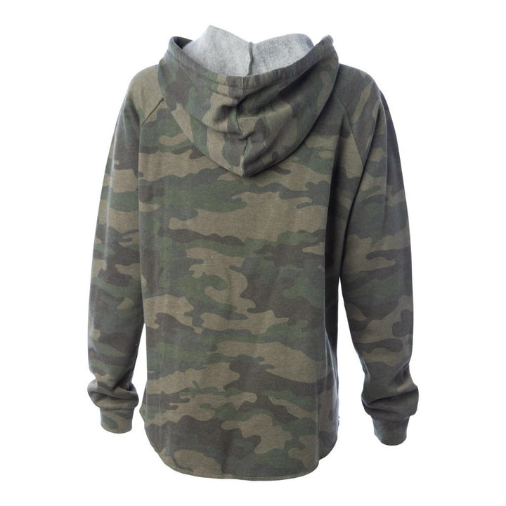 Lightweight Camo Hooded Sweatshirt