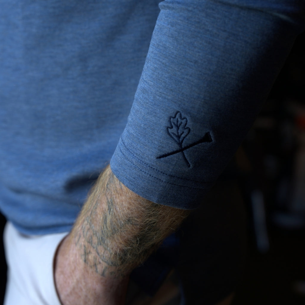 Navy Cloud Hooded Pullover