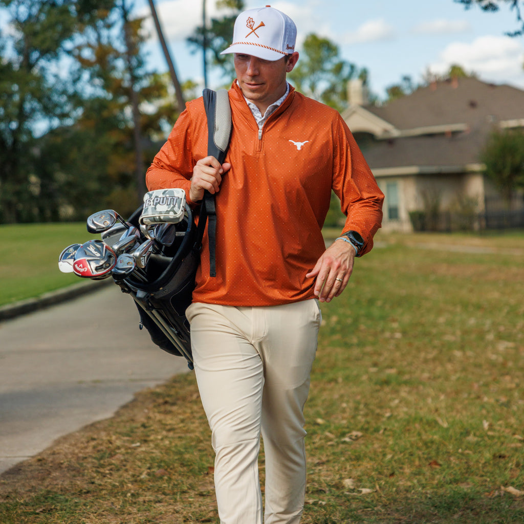 Texas Longhorn Dot Pullover