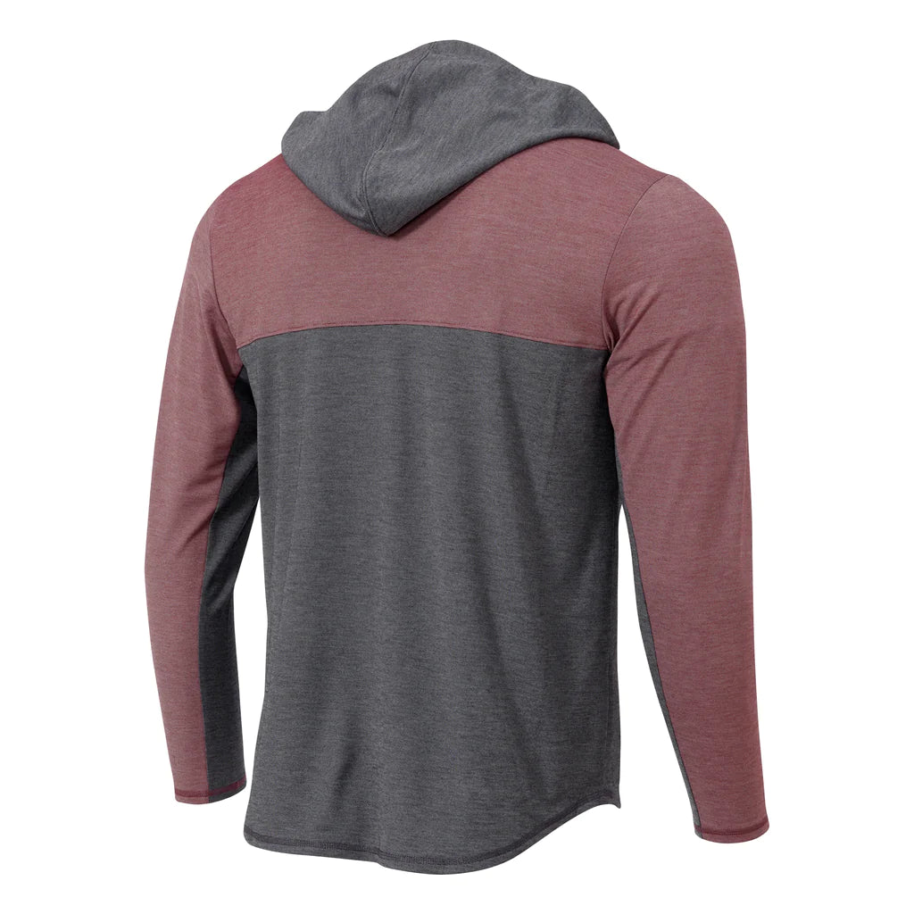 Butter Stripe Hoodie - Merlot - Rowan Oak Clothing Co