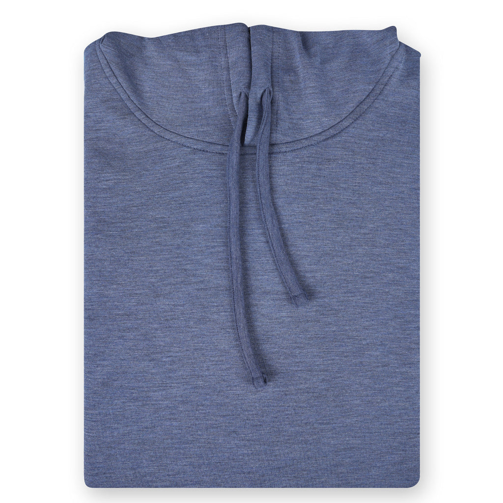 Navy Cloud Hooded Pullover
