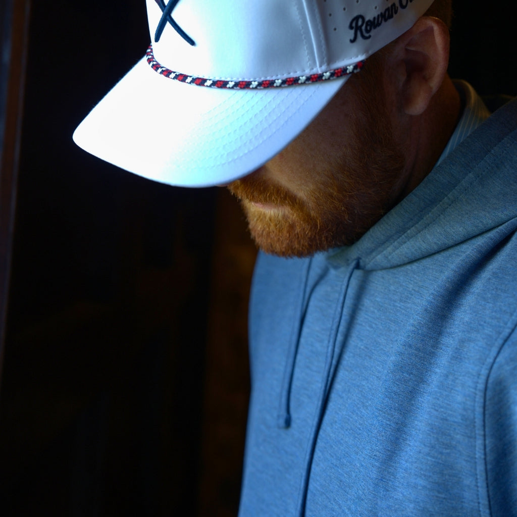 Navy Cloud Hooded Pullover