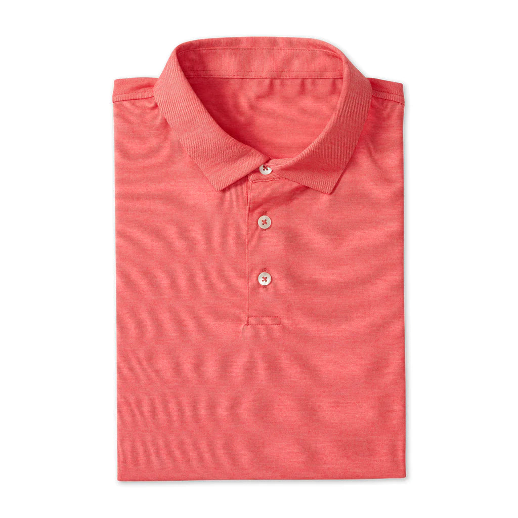 Red Reserve Stripe Polo