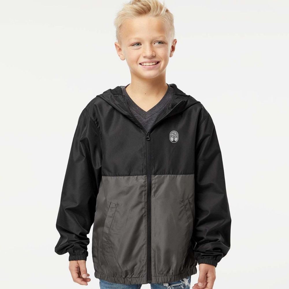 Youth Full-Zip Windbreaker