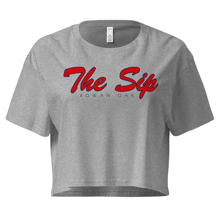 Come To The Sip Crop Top