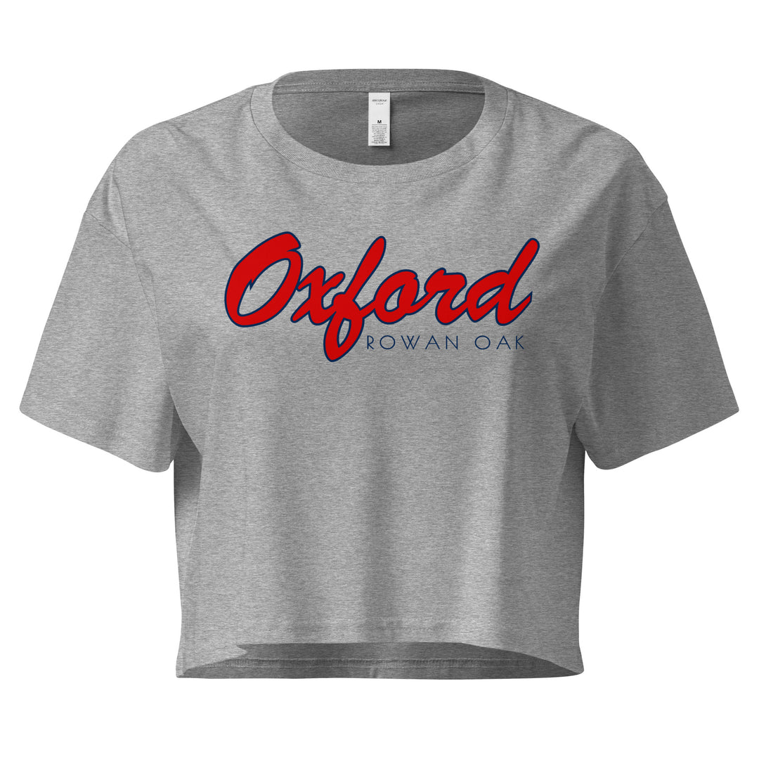 Oxford Crop Top