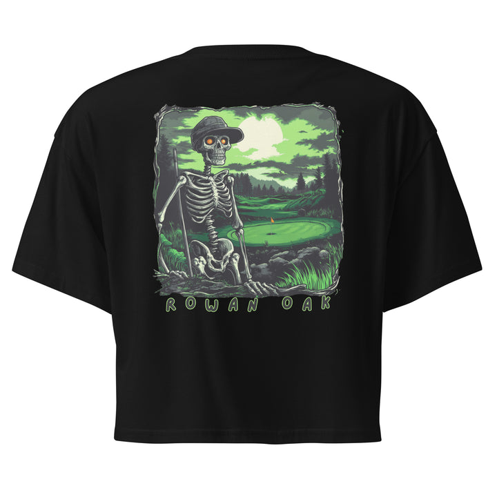 Spooky Greens Crop Top