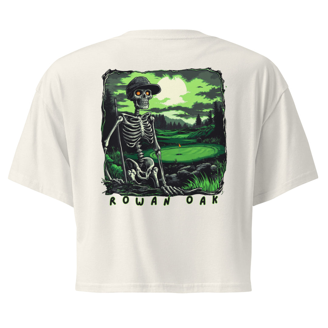 Spooky Greens Crop Top