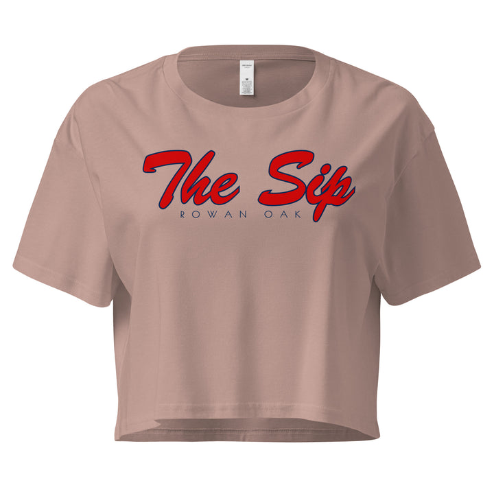 Come To The Sip Crop Top