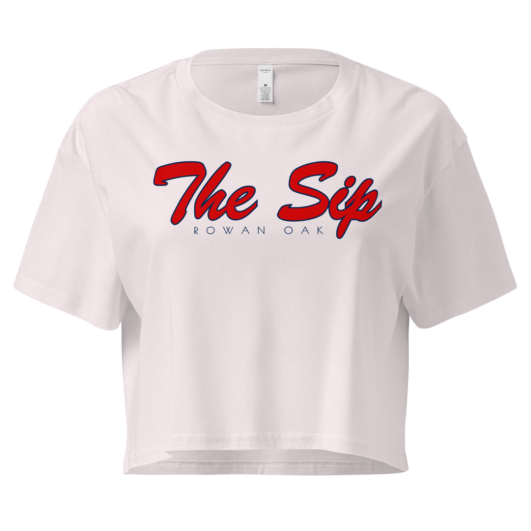 Come To The Sip Crop Top