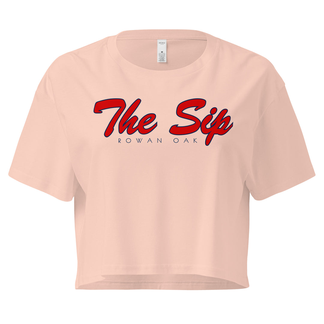 Come To The Sip Crop Top