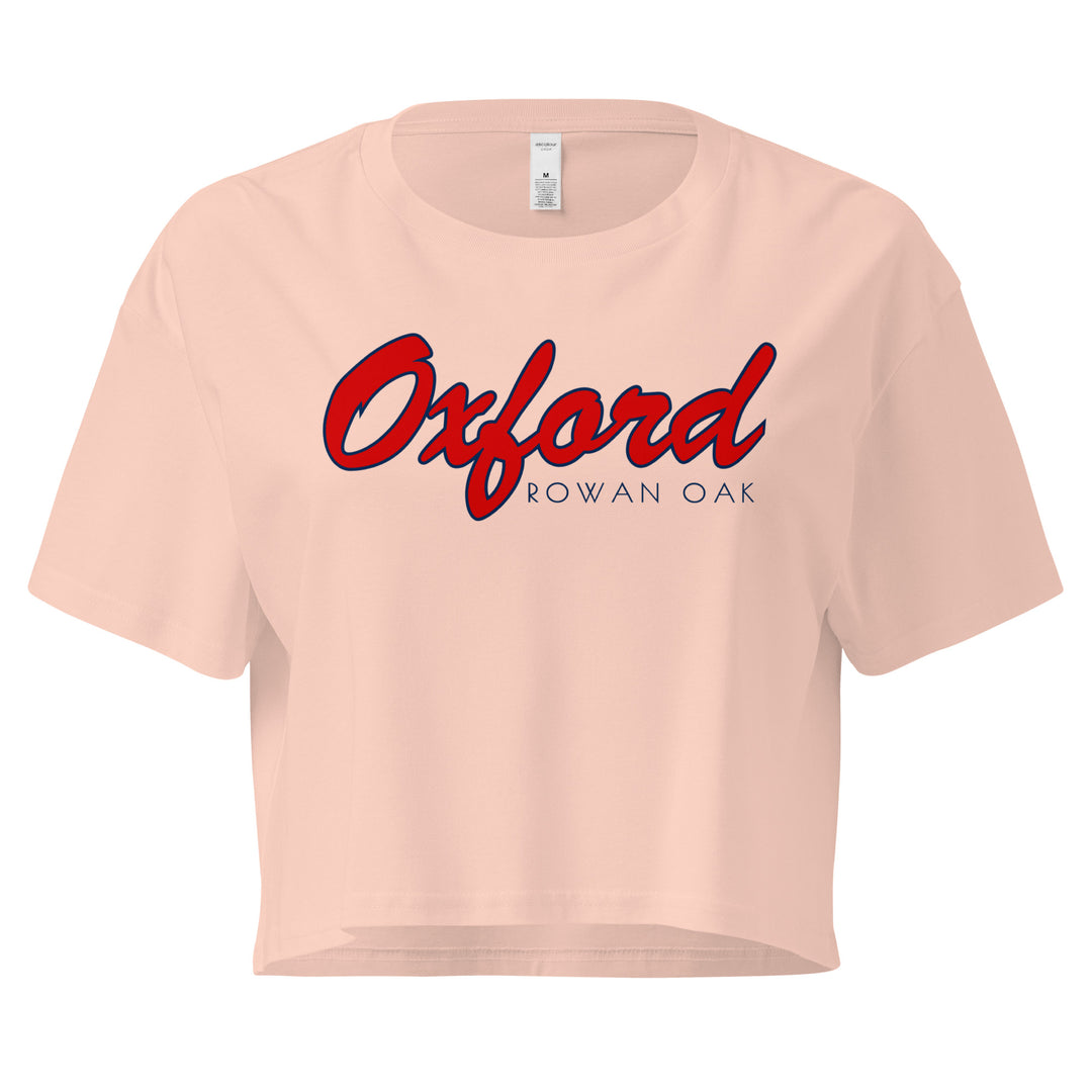 Oxford Crop Top