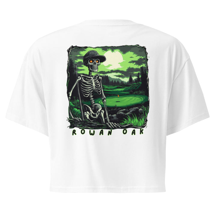 Spooky Greens Crop Top