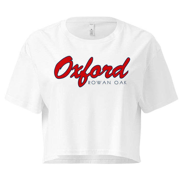 Oxford Crop Top